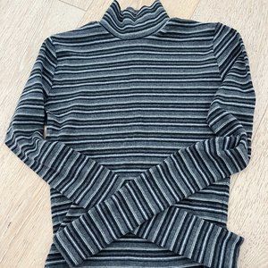 Brandy melville stripped turtleneck long sleeve
